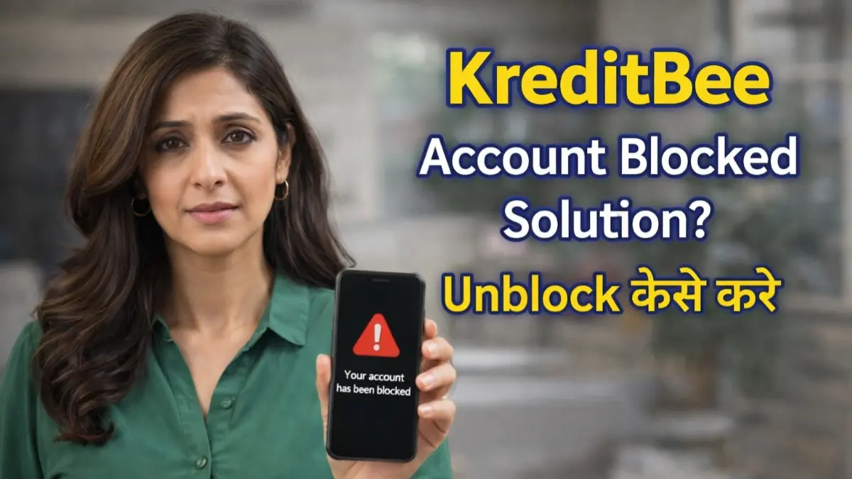 KreditBee Account Blocked Solution